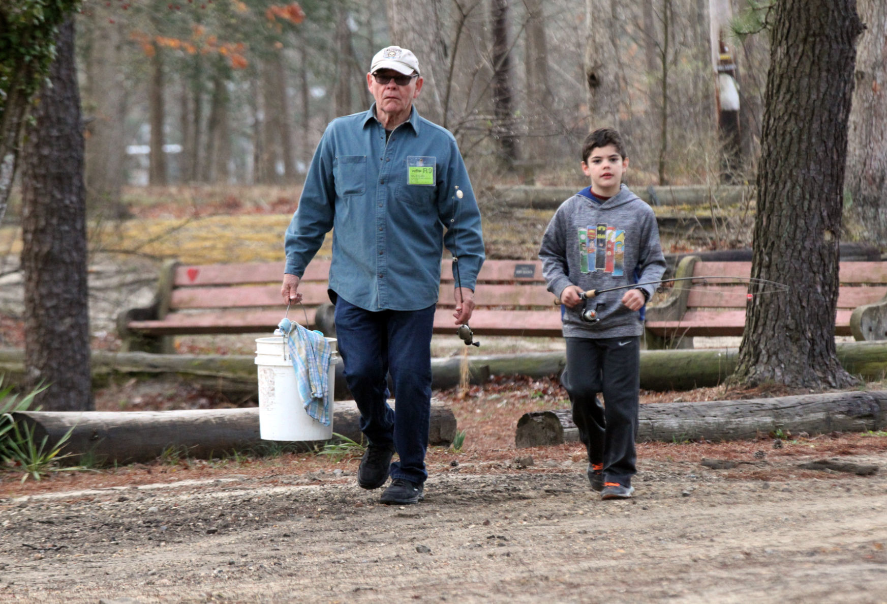 Trout fishing at Birch Grove